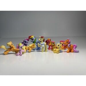 my little pony mini figure lot Of 11